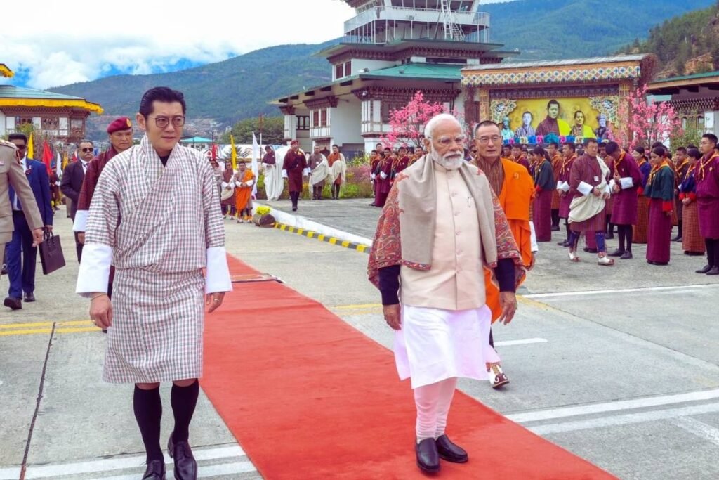 PM Modi Bhutan visit.