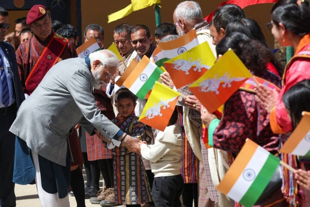 PM Modi Bhutan's visit.