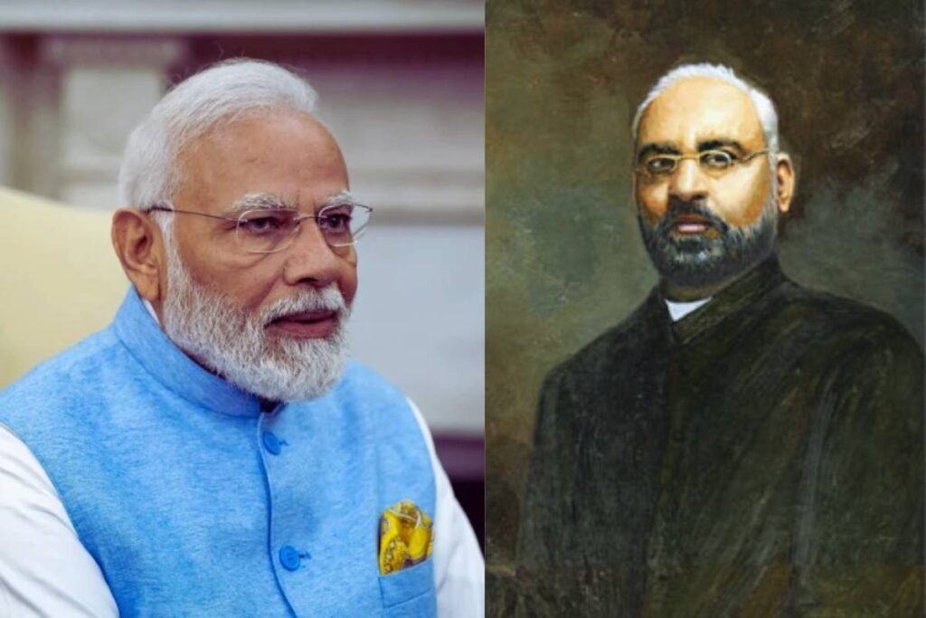 PM Modi Pays Tribute to Shyamji Krishna Verma